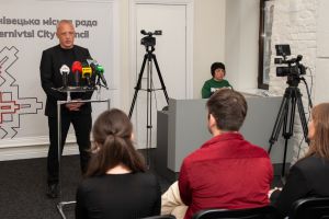 У переддень Дня Чернівців міський голова відзвітував на пресконференції перед громадою